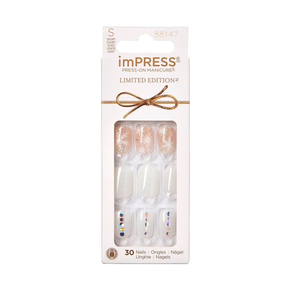 imPRESS Press-On Nails, Medium Square Limited Edition Holiday